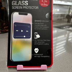 Iphone X,XS,11PRO TEMPERED GLASS Screen Protector 