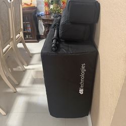 Set of 2 DB technology es1002 dual 12 inch sub array speaker