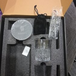 Whiskey Glass Cup With Ice cube Set