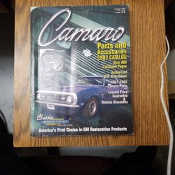 Camaro Catalog 2003
