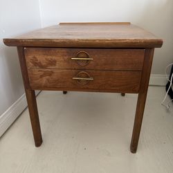 Lane Mid Century Modern End Table / Nightstand – Vintage MCM Wood Side Table – Pick Up Venice Beach