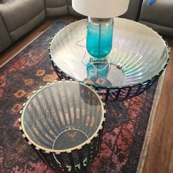 Coffee Table, End table and Lamp From Value City Furniture 