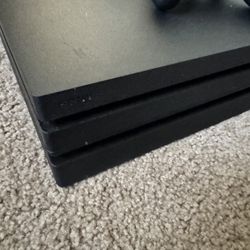 PS4 Pros W/ One Controller And Games 