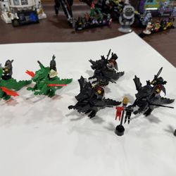 Lego Vintage Dragons With Riders
