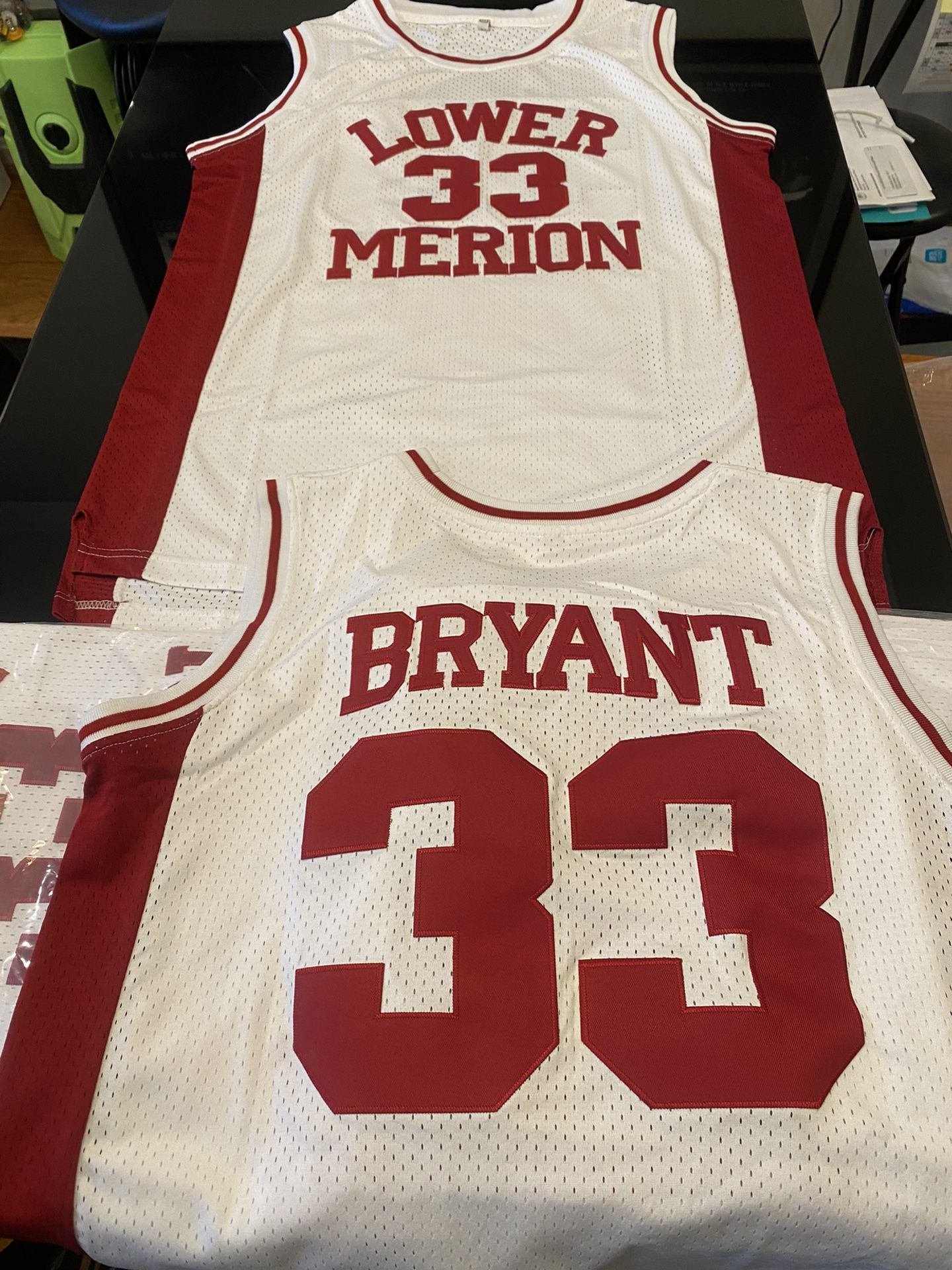 Kobe Bryant Lower Merion High School Jersey Size L
