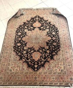 Vintage Persian rug 60 x77 plus small gabbeh