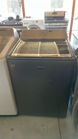 GRAY MAYTAG TOP LOAD WASHER!!!