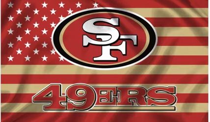 ‼️Free Sj Mini Bag‼️ with a purchase of a Brand New Niners 3x5 Polyester Flag$25 each