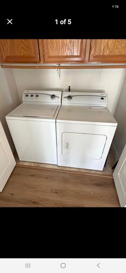 Kenmore gas dryer washer set