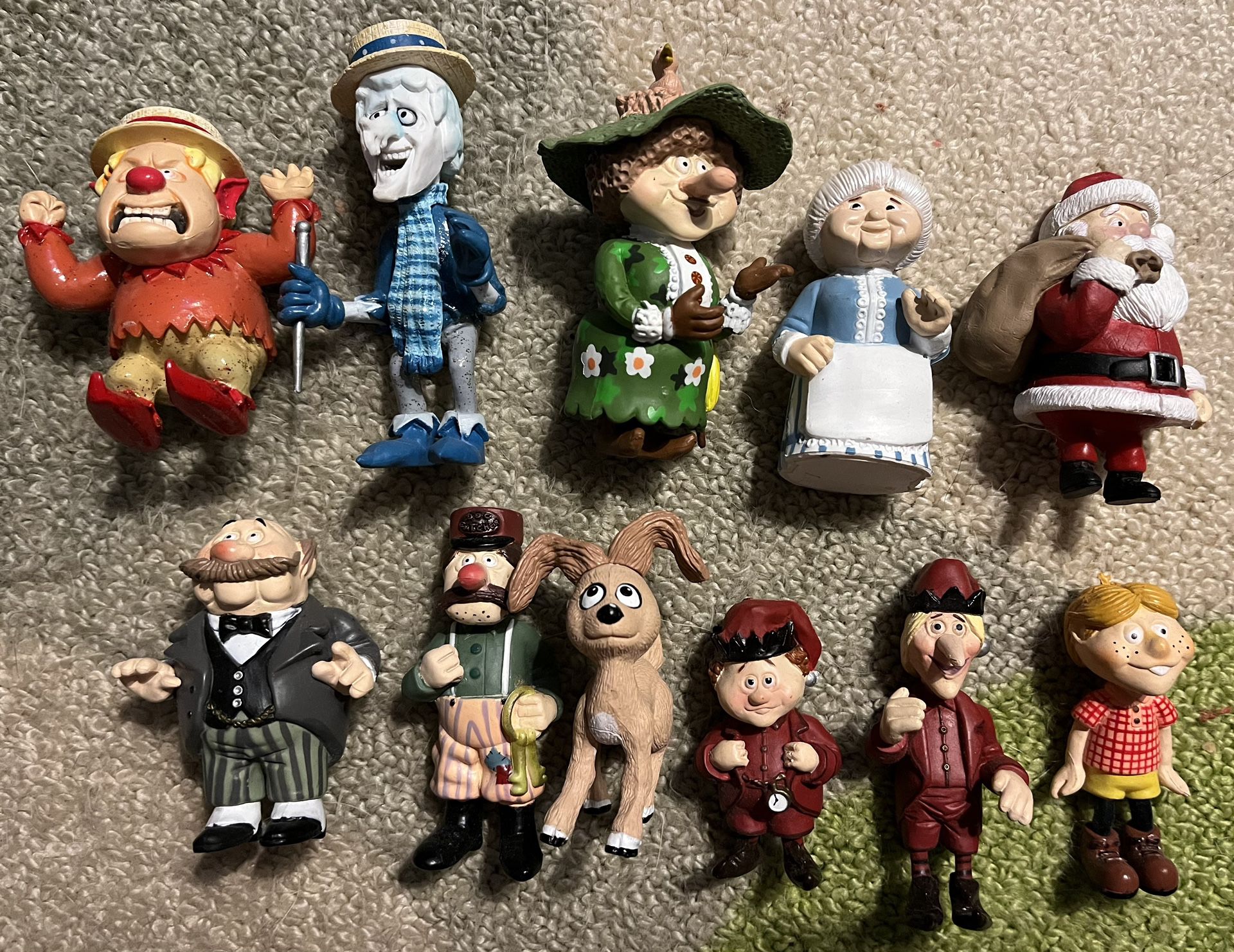 Rankin Bass The Year Without A Santa Claus Mini Figures