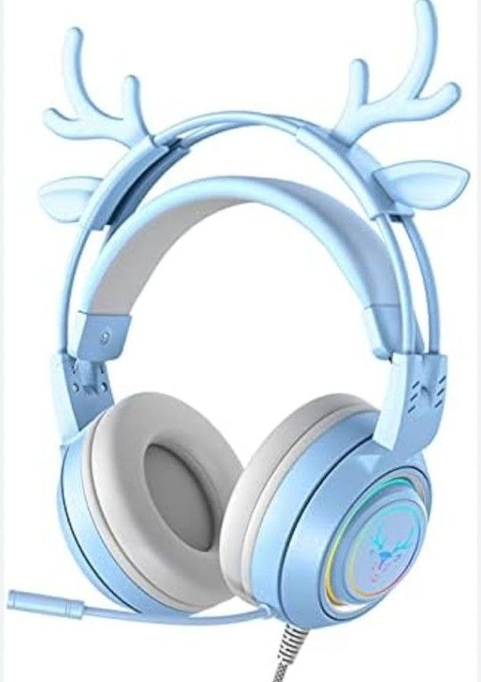 Atrasee Stereo Gaming Headset for PS4 PC Xbox One PS5 Controller