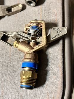 Weather Tec 10-20 Brass Impact Sprinkler 