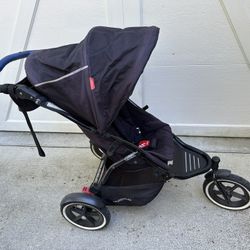 Phil&teds Inline Single/Double Jogging Stroller