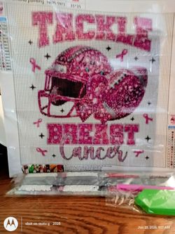 Tackle Breast Cancer diamond painting complete kit whatmost