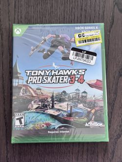 Tony Hawk Pro Skater 3 + 4 X Box X NEW