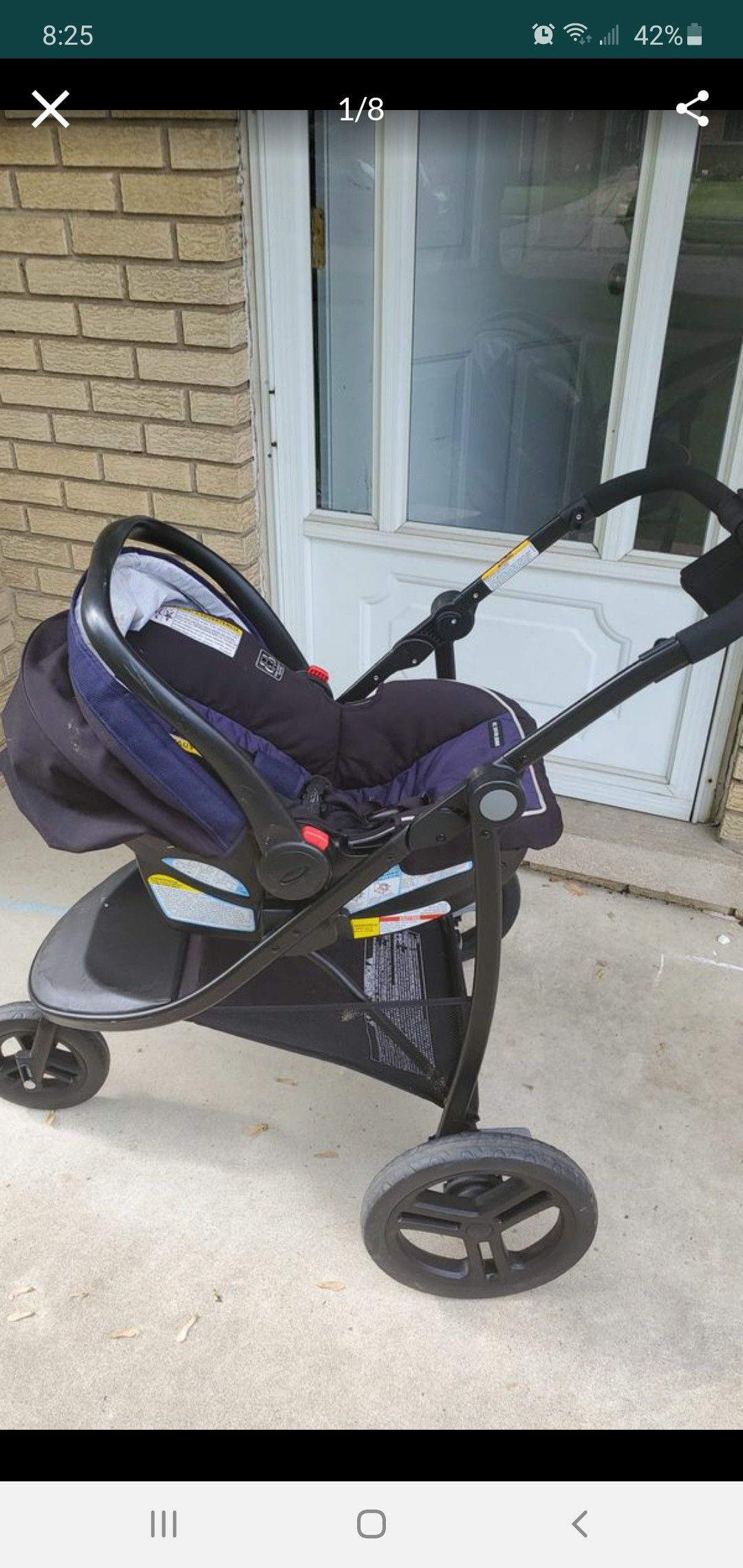 Graco baby car seat/stroller