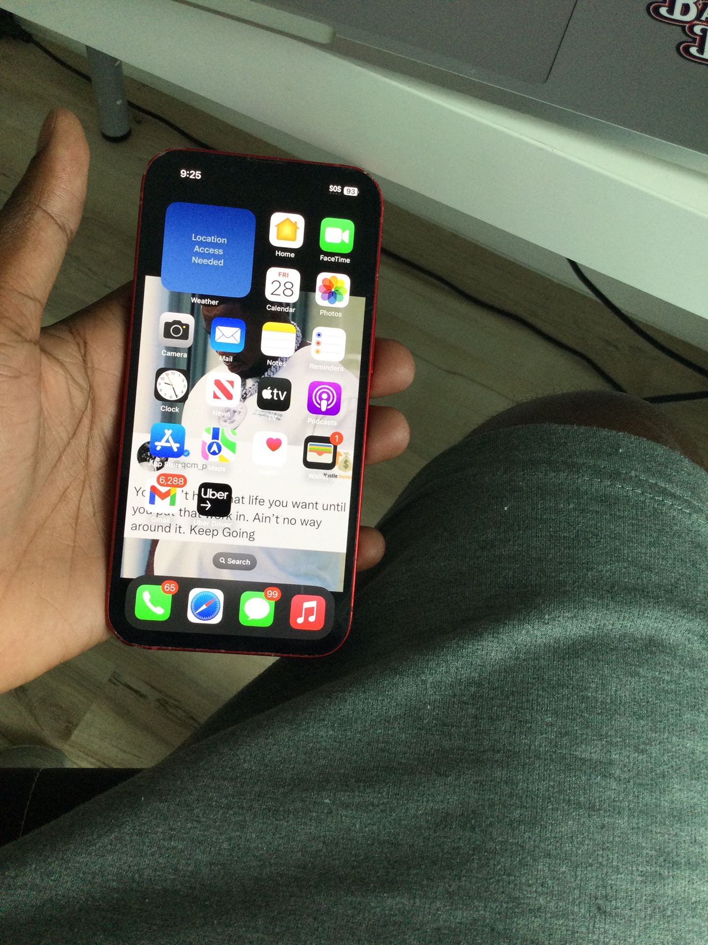 Apple iPhone 13, 128GB, Red - T-Mobile