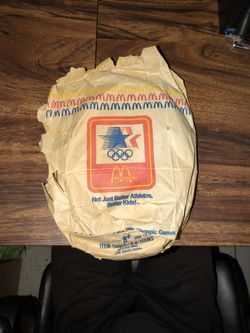  McDonald's Olympic Metal Trays Antique 