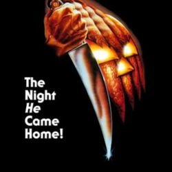 Halloween Movie Sheet Credit Wall Poster 24"×36"