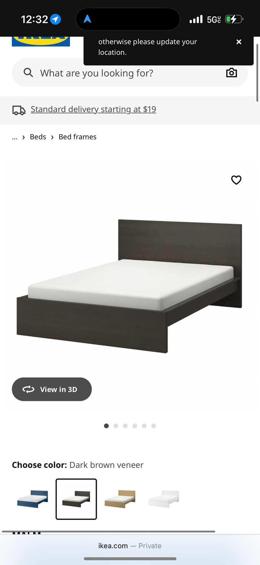 Malm Full Bed Frame