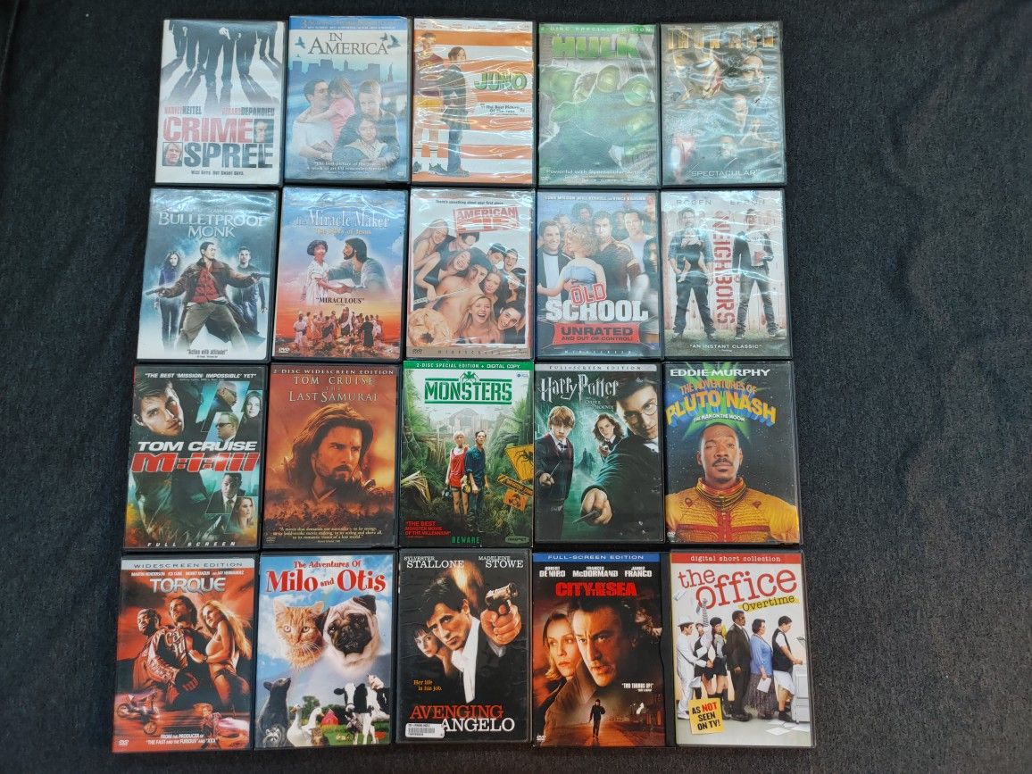 DVDs