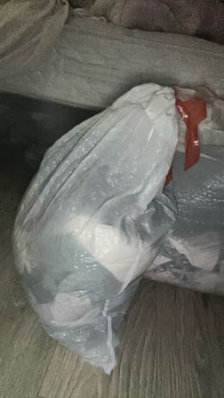 Half a bag of women’s clothes