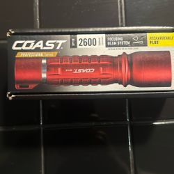Coast Flashlight  2600 Lumens 