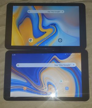 Photo ☆☆ PAIR OF ALMOST BRAND NEW SAMSUNG GALAXY TAB A 8.0 2018'S