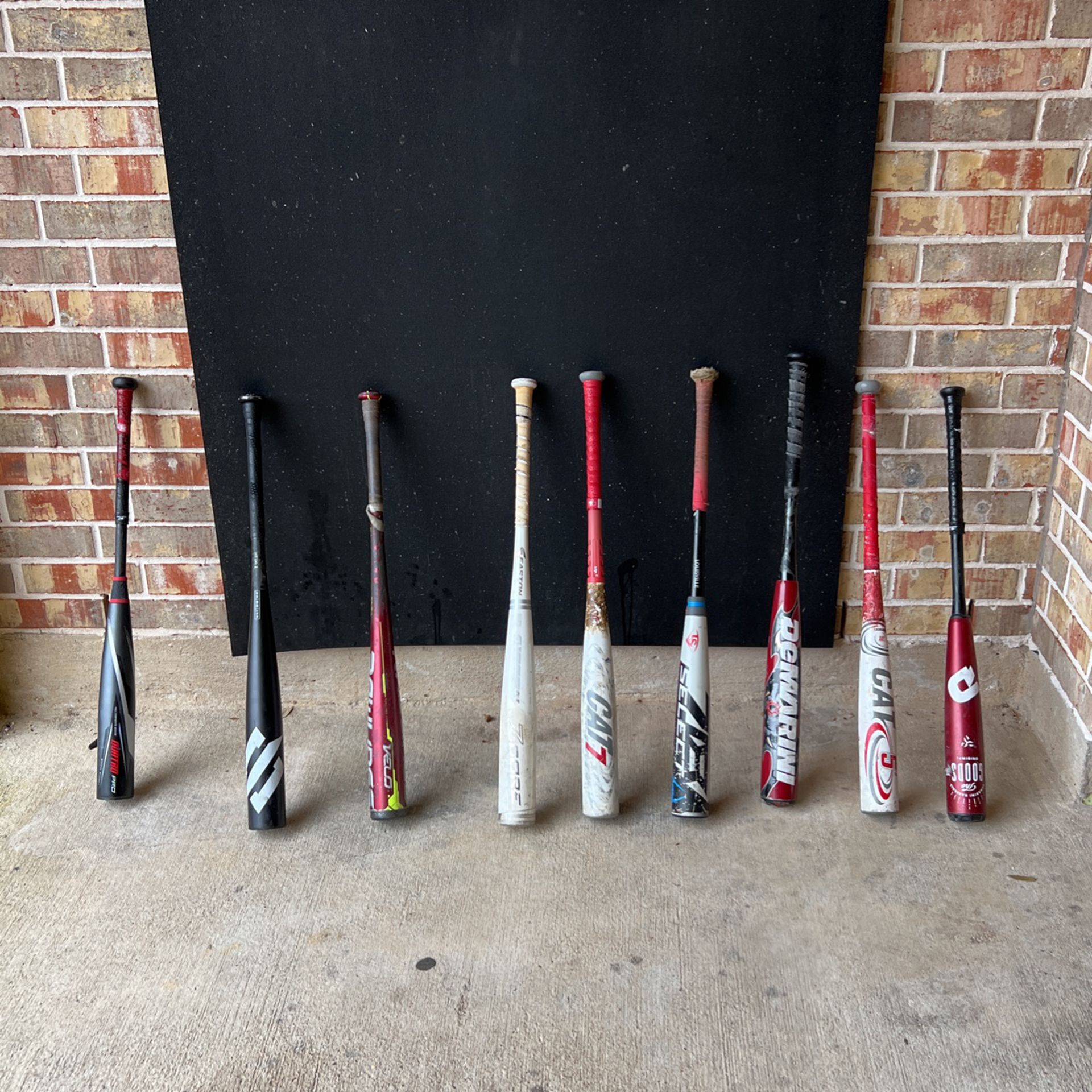 Baseball Bats 31/26, 31/28, 32/29
