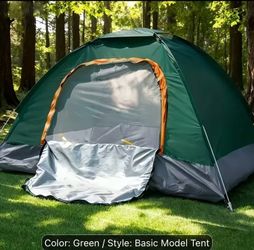 1-2 person pop up tent for camping fishing  beach movie night