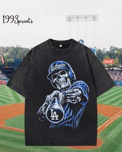 Dodgers Skull Batter Tee ⚾💀