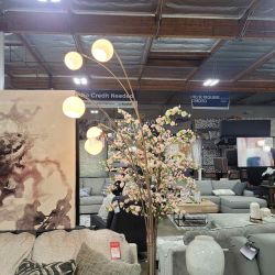 5-Head Floor Lamp with Marble Base, SKU#10L725119