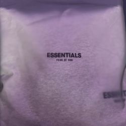 fear of god essentials hoodie