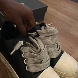 Red & black Rick owens