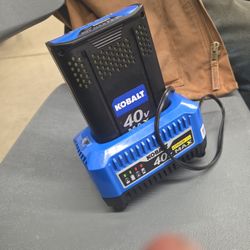 kobalt  40volt  battery and charger