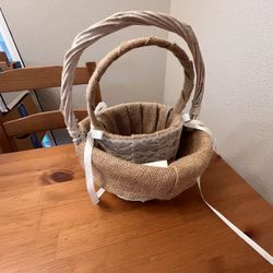 Wedding Flower Baskets 