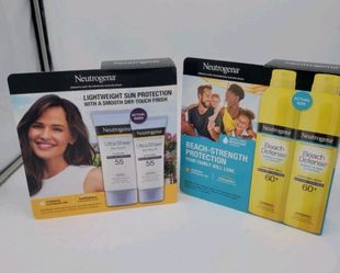 Neutrogena Sunscreen Ultra Sheer Dry Touch & Beach Defense Full & Travel