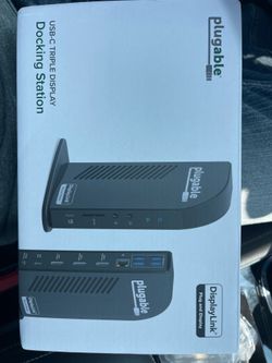 Plugable USB-C Triple Monitor Docking Station