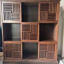 FREE - Pottery Barn Shelving With Sliding Doors - FREE