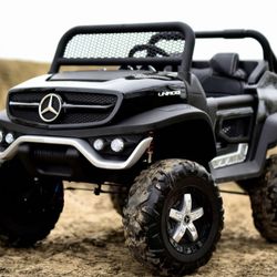 24 Volt Mercedes Unimog Ride On SUV with Remote Control . Christmas Gift 