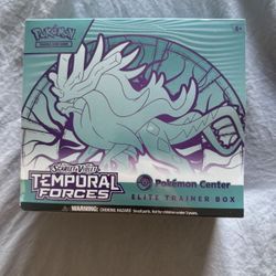 Temporal Forces Pokemon Center ETB