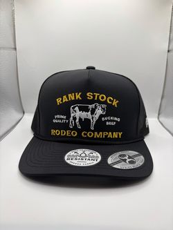 Hooey Rank Stock Rodeo Company Trucker