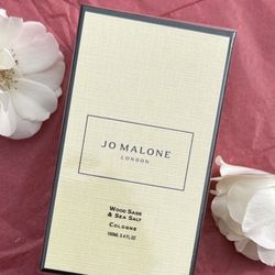 Jo Malone Wood Sage Sea Salt Cologne Perfume Authentic,Retail $250