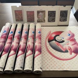 Pokemon TCG 151 Playmats/promo Cards