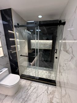 glass showers