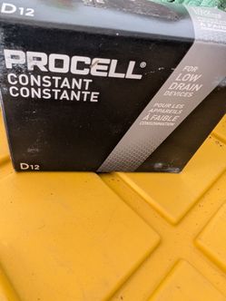 Procell Alkaline Batteries D