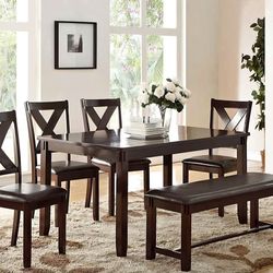 BRAND NEW 6PCS DINNING TABLE SET $389