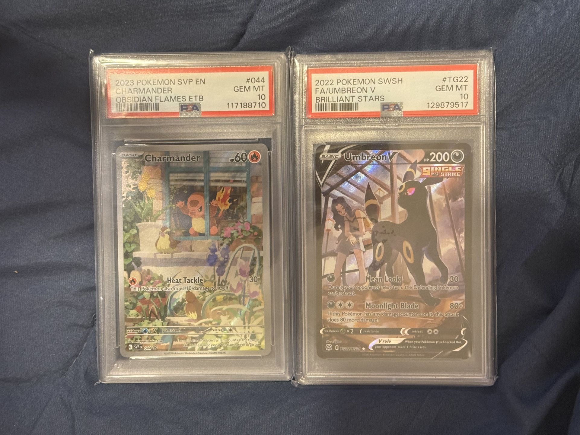 Pokemon PSA10 Slabs