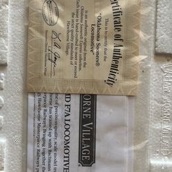 Hawthorne Village Sooner Train Set