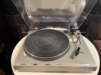 Vintage turntable record player